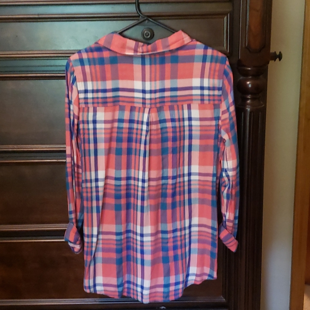 Plaid Button-Up - Picture 4 of 4
